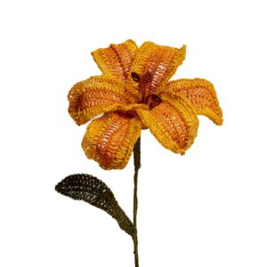 Lirios Amarillo Y Naranja